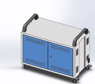 What Are The Scenes And Features Of The Tablet Charging Cart?