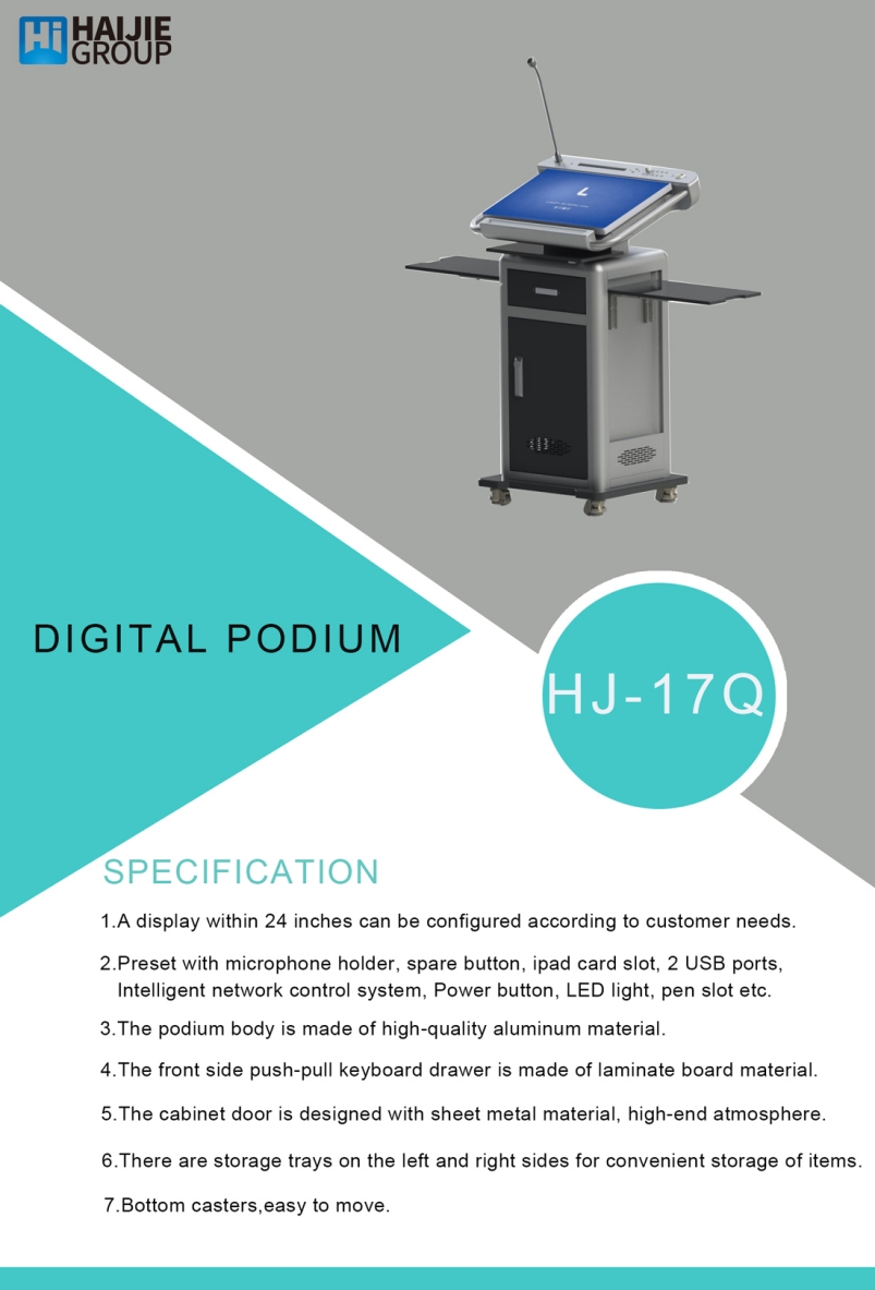 DIGITAL LECTERN---HJ-17Q