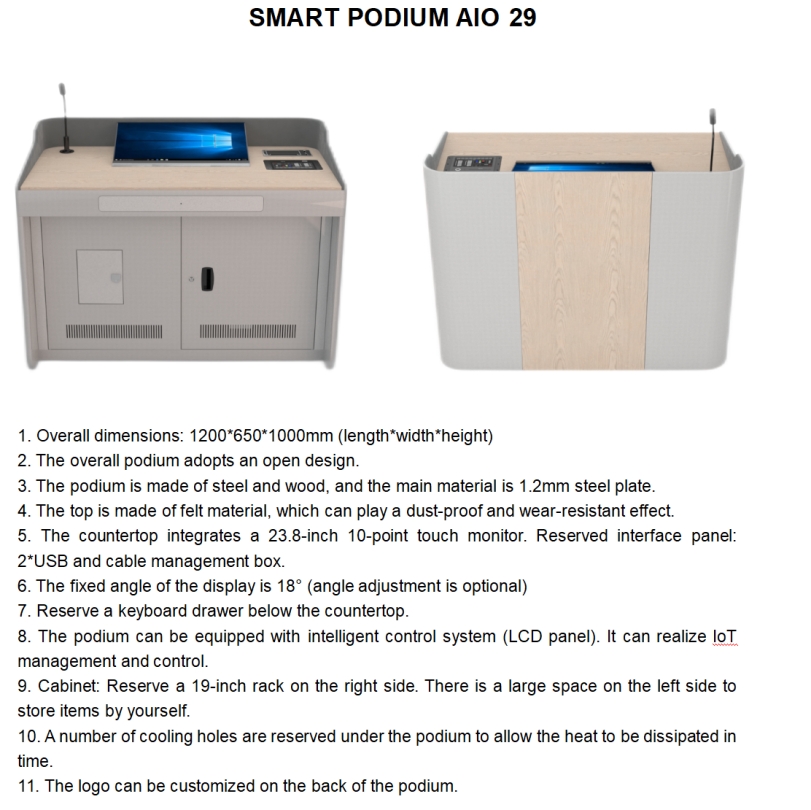 SMART PODIUM AIO-29