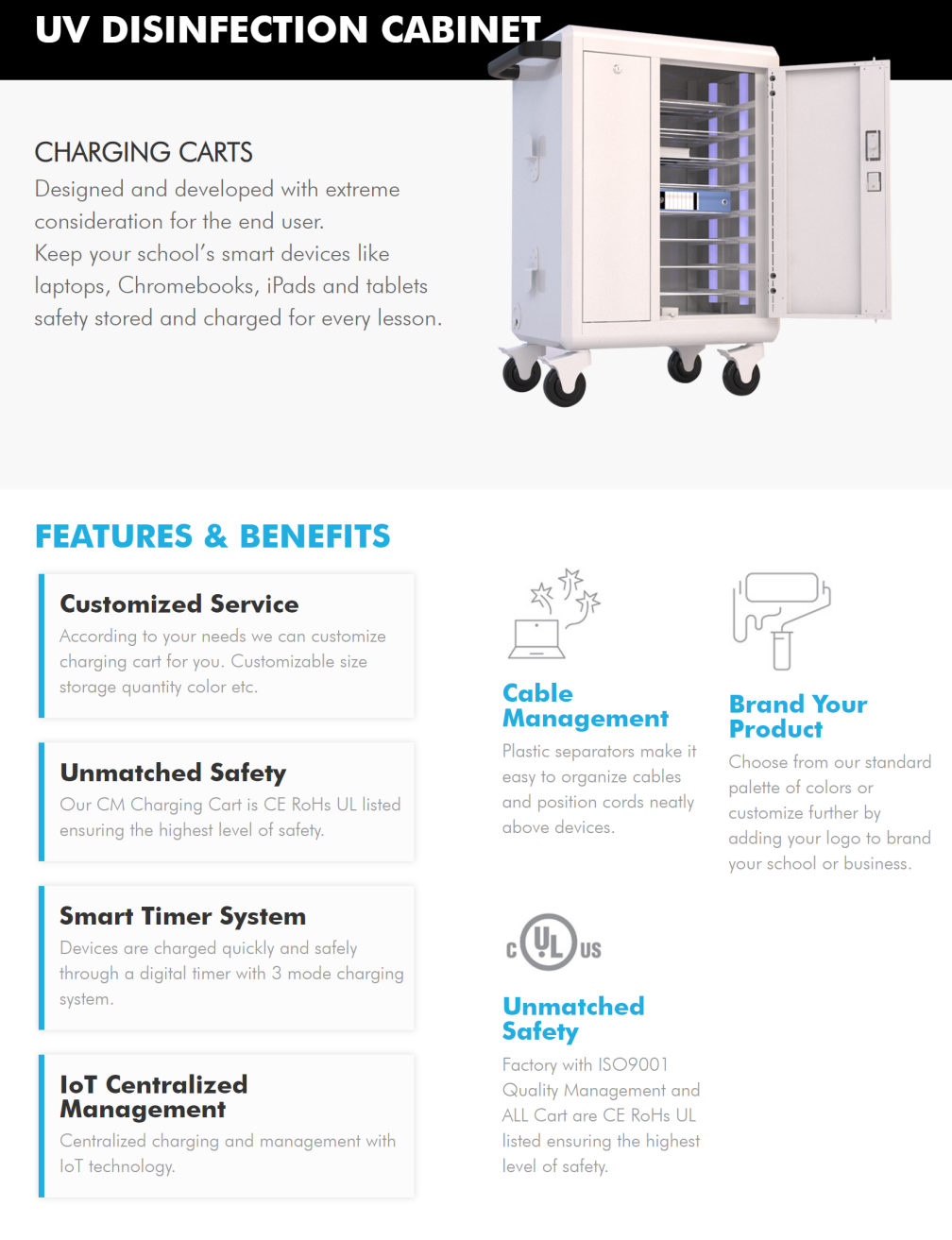 UV DISINFECTION CABINET