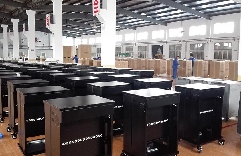 Tablet Charging Cart Factory Tour