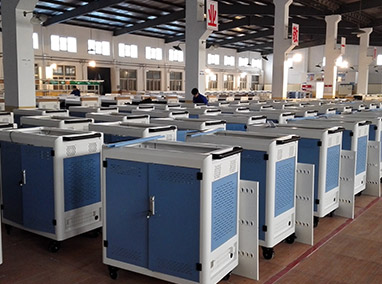 HAIJIE has won 2733pcs +3677pcs laptop charging trolleys in Russia mart educatio